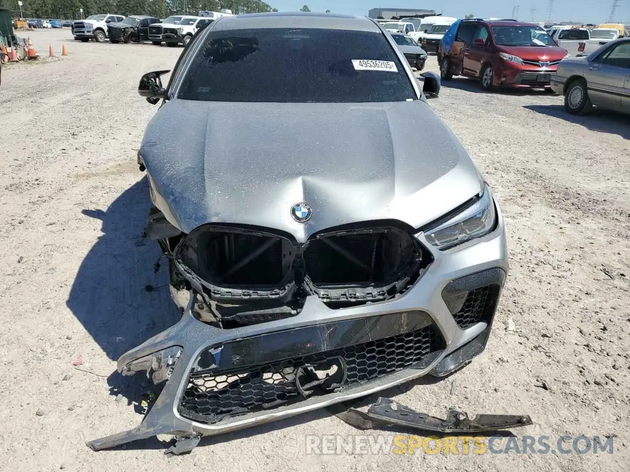 5 Фотография поврежденного автомобиля 5YMCY0C0XM9H99699 BMW X6 2021