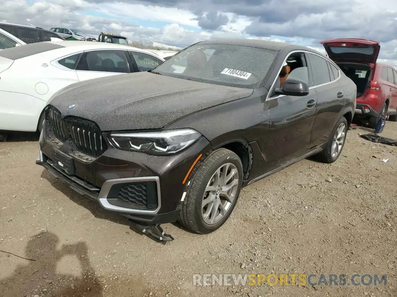 1 Фотография поврежденного автомобиля 5UXCY6C01N9K11052 BMW X6 2022