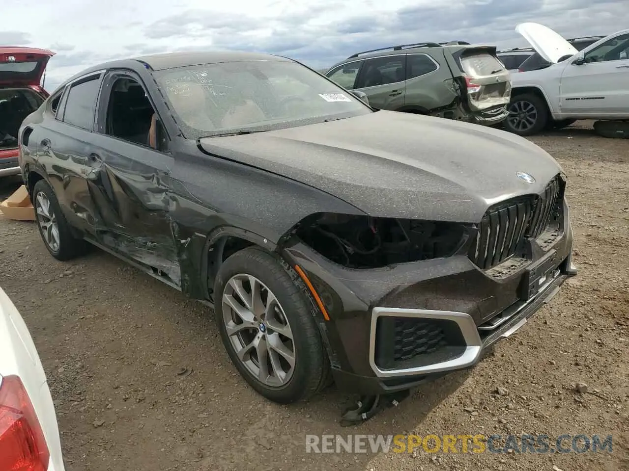 4 Фотография поврежденного автомобиля 5UXCY6C01N9K11052 BMW X6 2022