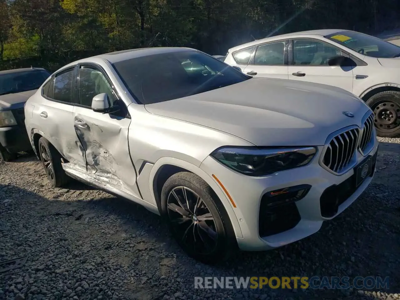 4 Фотография поврежденного автомобиля 5UXCY6C07N9K75399 BMW X6 2022