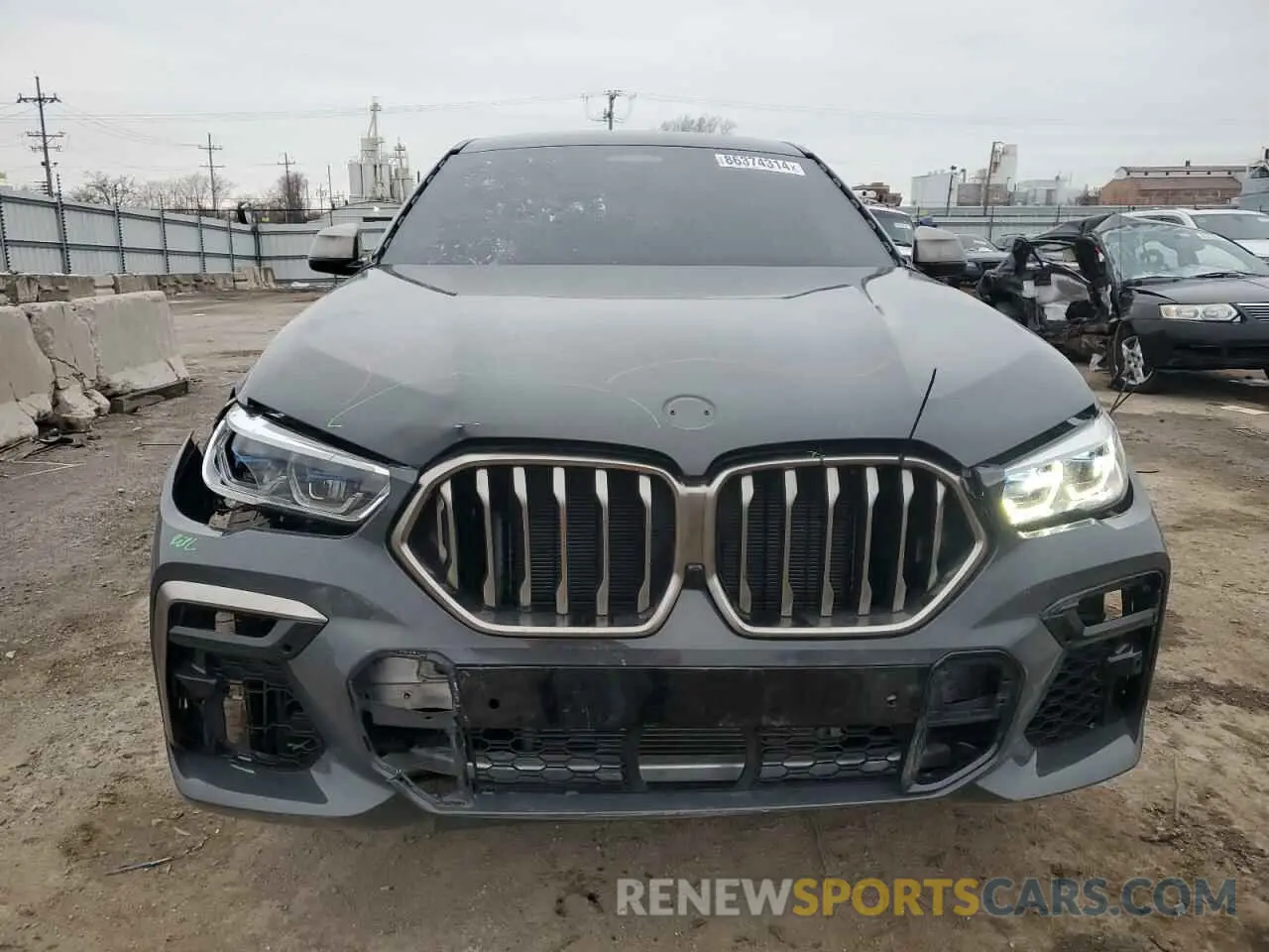5 Photograph of a damaged car 5UXCY8C08N9N16480 BMW X6 2022