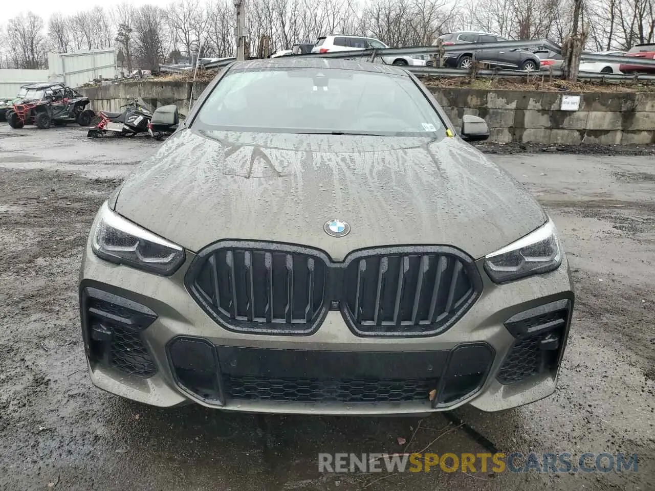 5 Photograph of a damaged car 5UXCY6C03P9P48220 BMW X6 2023