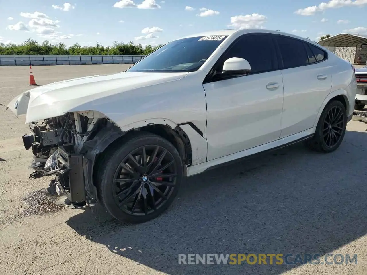 1 Фотография поврежденного автомобиля 5UXCY6C04P9P49005 BMW X6 2023