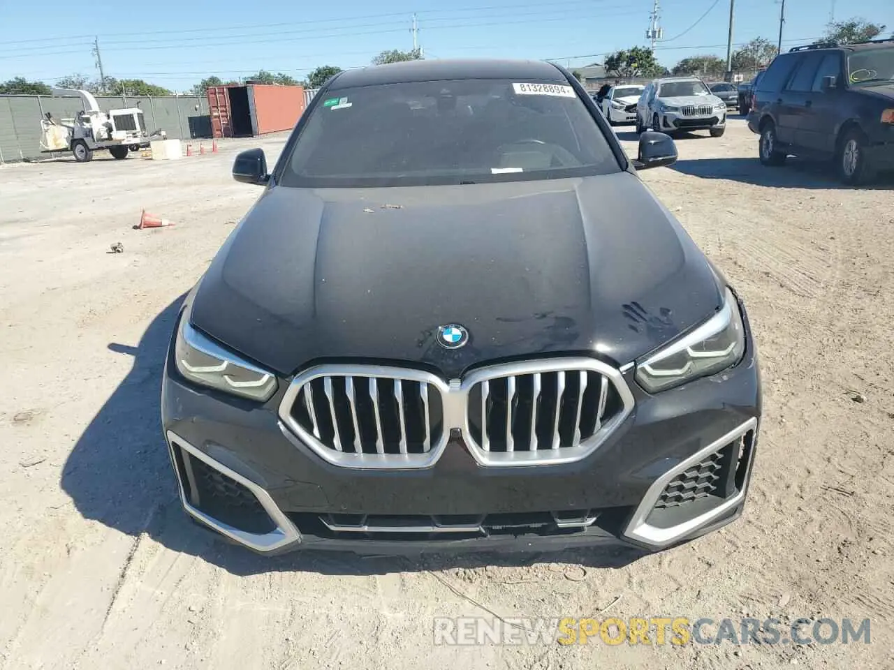 5 Photograph of a damaged car 5UXCY6C05P9P94633 BMW X6 2023