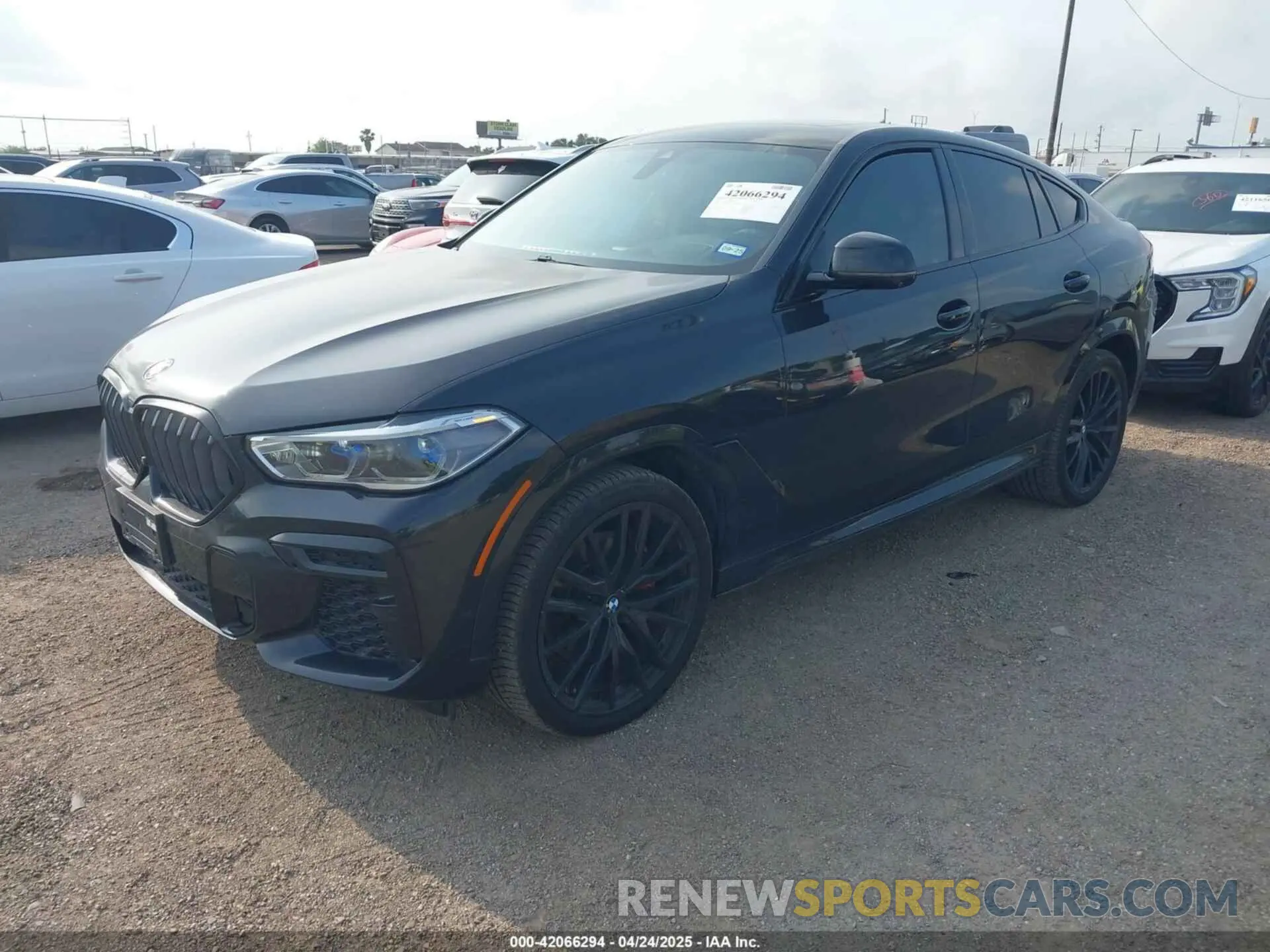 2 Photograph of a damaged car 5UXCY6C06P9P01571 BMW X6 2023