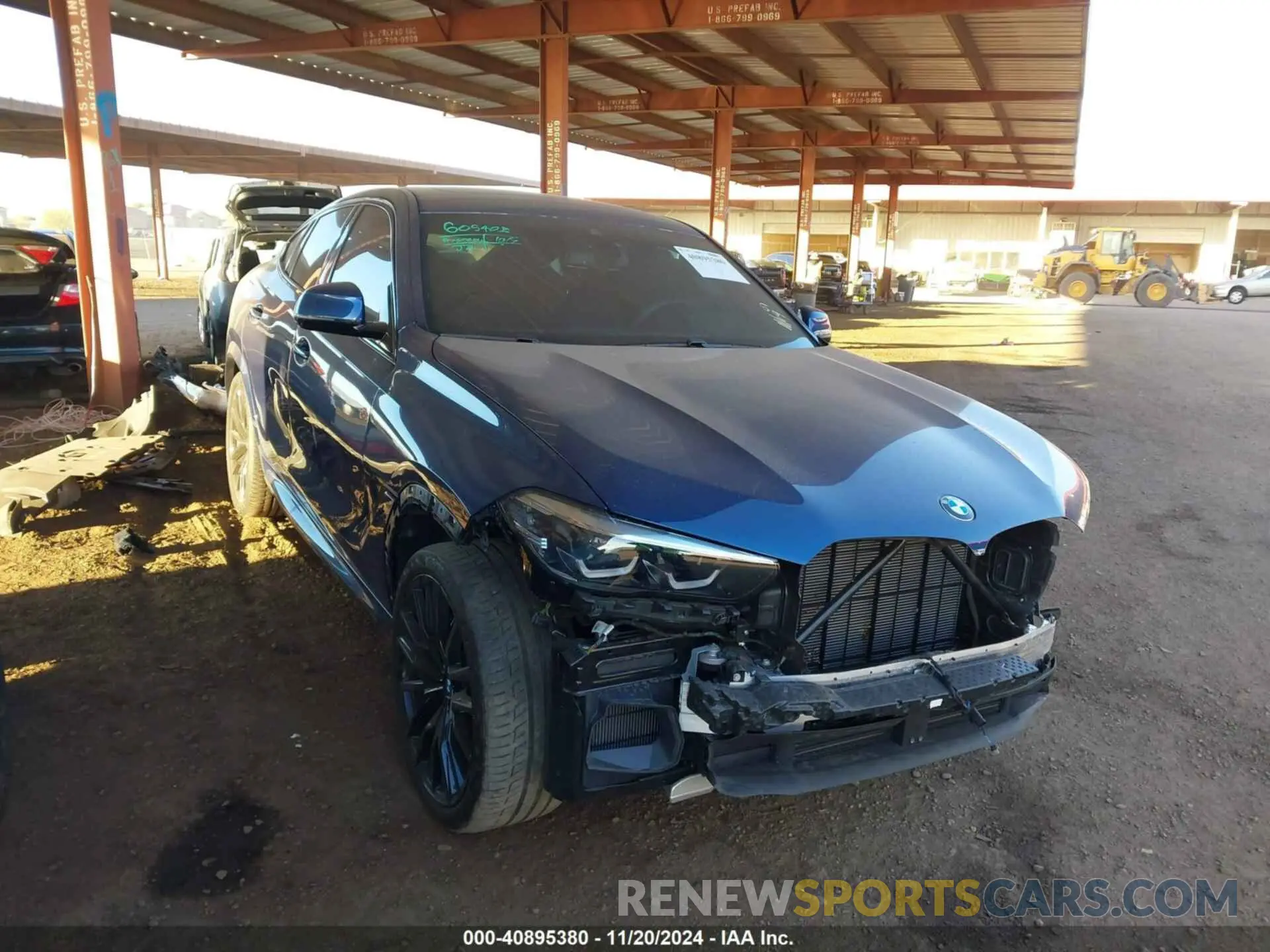 1 Фотография поврежденного автомобиля 5UXCY6C06P9P84189 BMW X6 2023