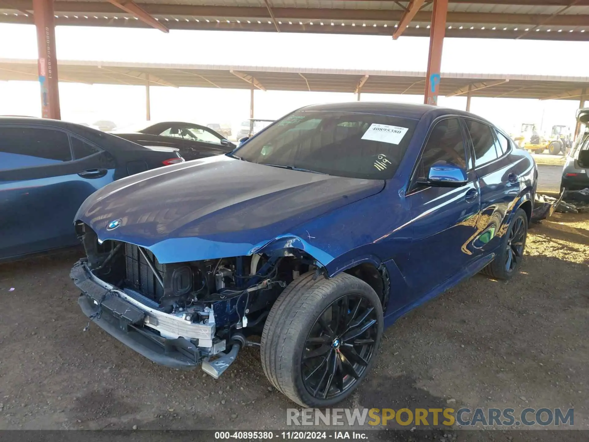 2 Фотография поврежденного автомобиля 5UXCY6C06P9P84189 BMW X6 2023
