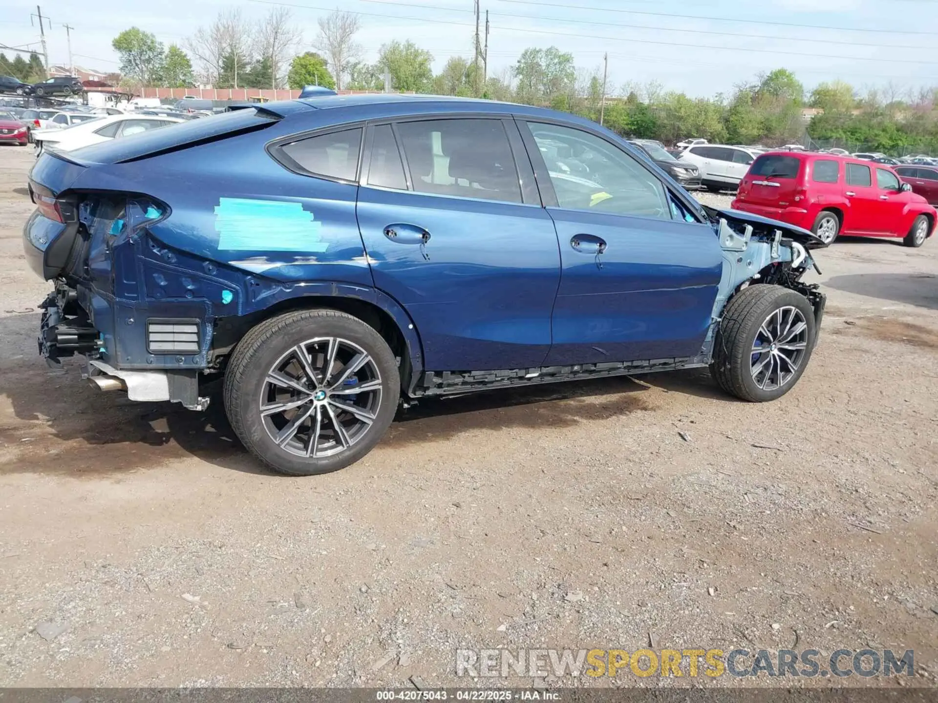 4 Фотография поврежденного автомобиля 5UXCY6C07P9P85707 BMW X6 2023
