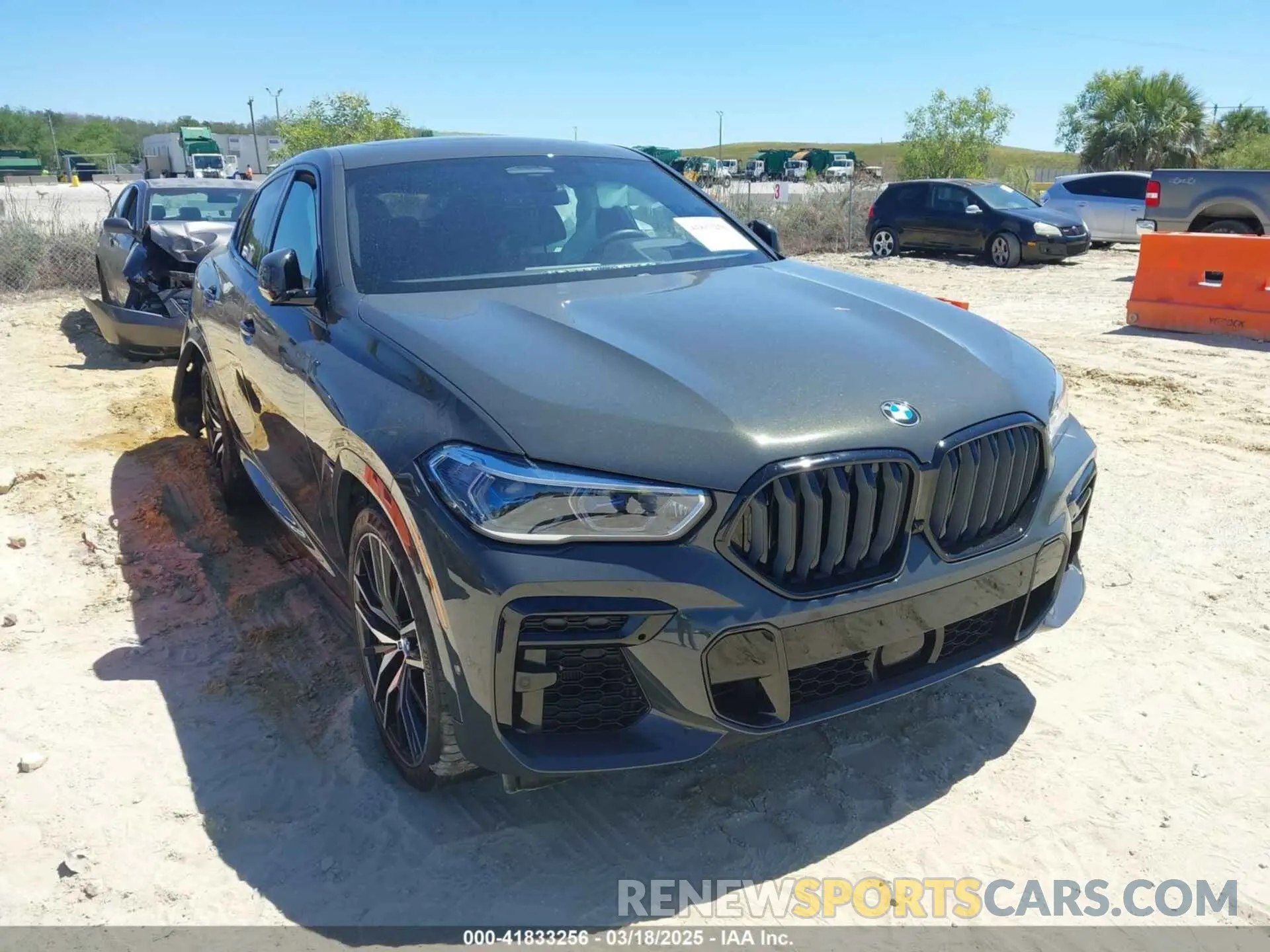 1 Фотография поврежденного автомобиля 5UXCY8C00P9P74785 BMW X6 2023