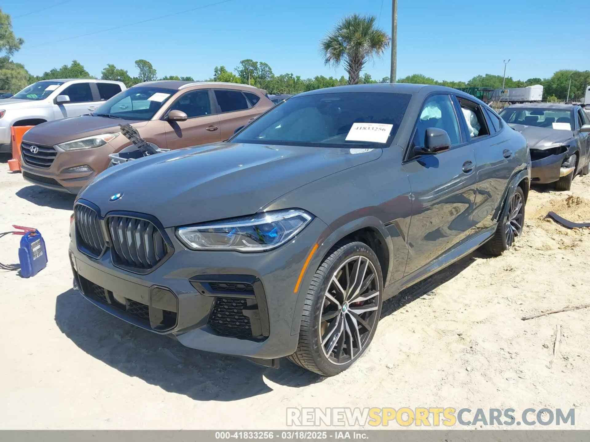 2 Фотография поврежденного автомобиля 5UXCY8C00P9P74785 BMW X6 2023