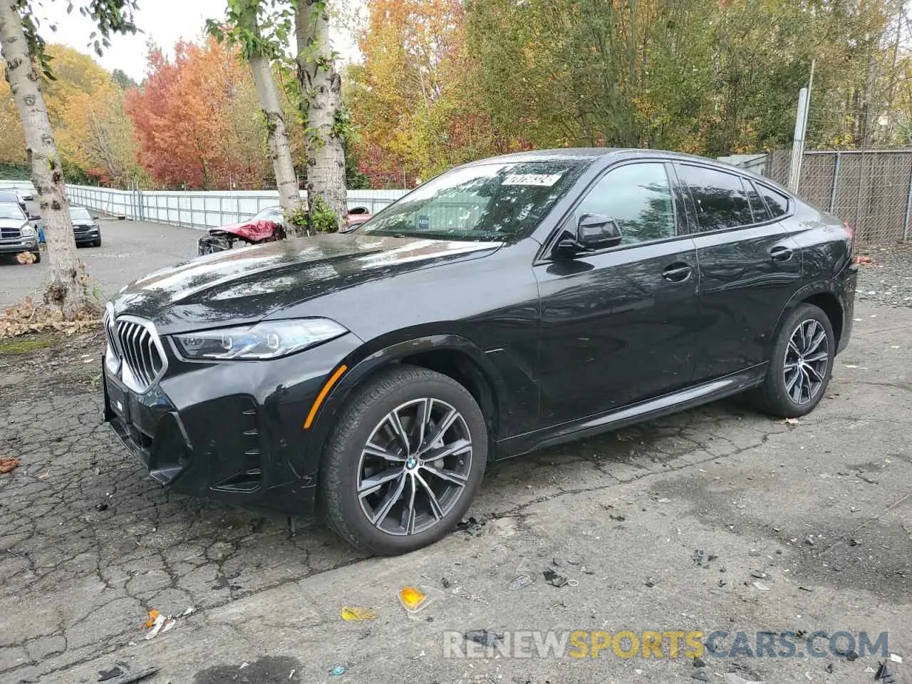 1 Фотография поврежденного автомобиля 5UX33EX06R9S46047 BMW X6 2024
