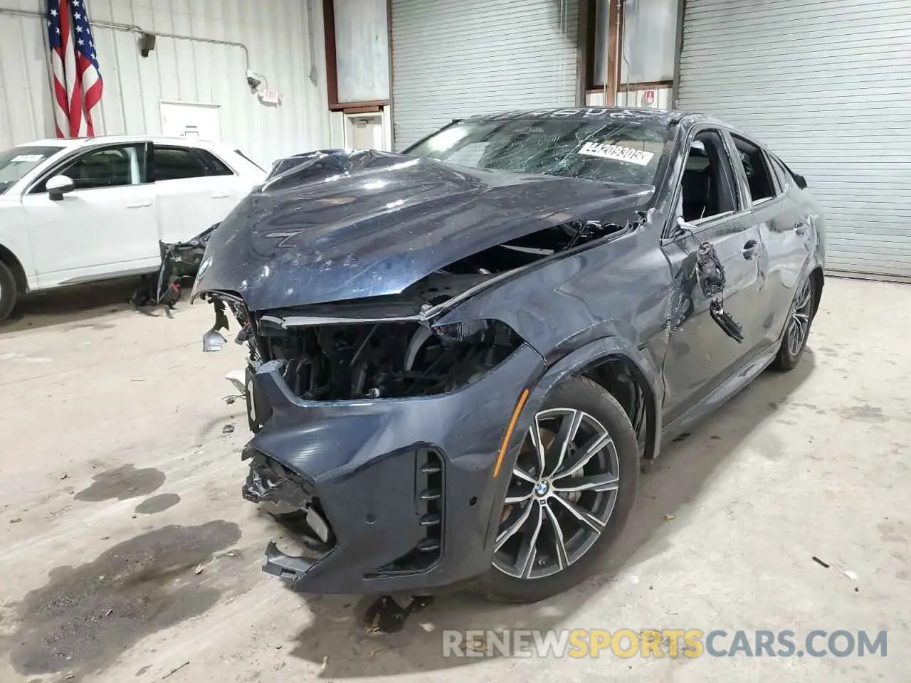1 Photograph of a damaged car 5UX33EX07R9V74903 BMW X6 2024