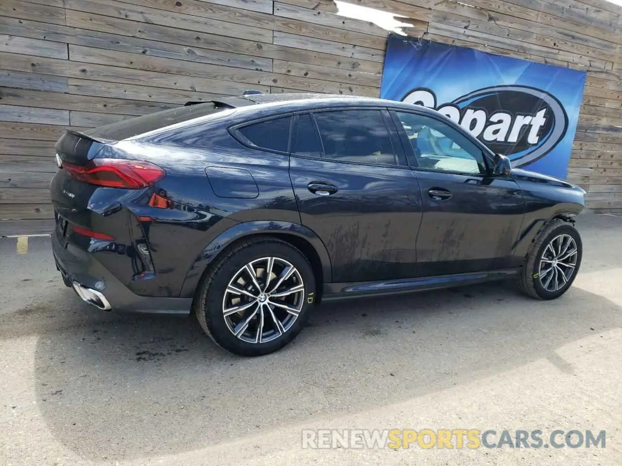 3 Фотография поврежденного автомобиля 5UX33EX03S9X36158 BMW X6 2025