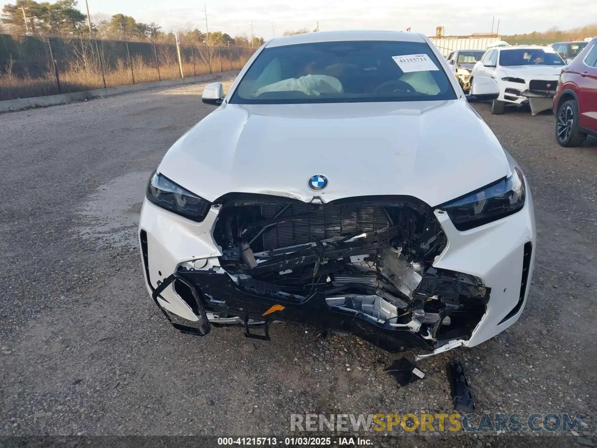 12 Photograph of a damaged car 5UX33EX03S9Z01481 BMW X6 2025