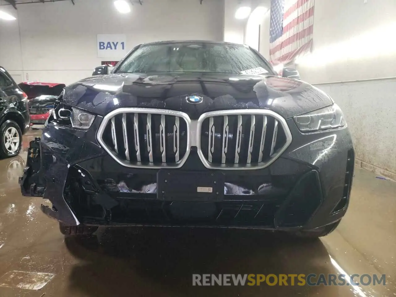 5 Photograph of a damaged car 5UX33EX0XS9Z57353 BMW X6 2025