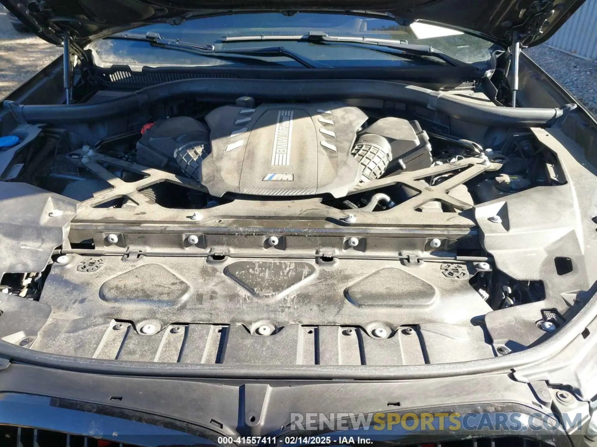 10 Фотография поврежденного автомобиля 5YMCY0C07M9E90269 BMW X6 M 2021