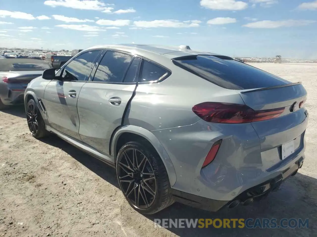 2 Photograph of a damaged car 5YM23ET04R9S28947 BMW X6 M COMPE 2024