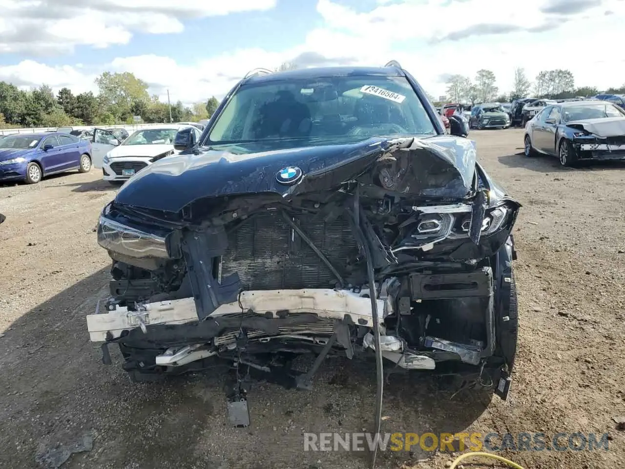 5 Photograph of a damaged car 5UXCW2C52KL085826 BMW X7 2019