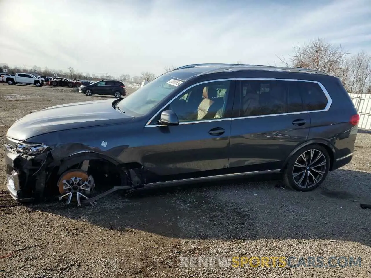1 Photograph of a damaged car 5UXCW2C53KL086449 BMW X7 2019