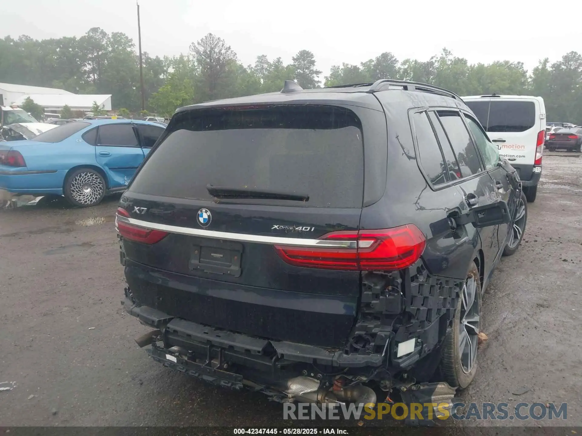 4 Фотография поврежденного автомобиля 5UXCW2C55KLB43740 BMW X7 2019