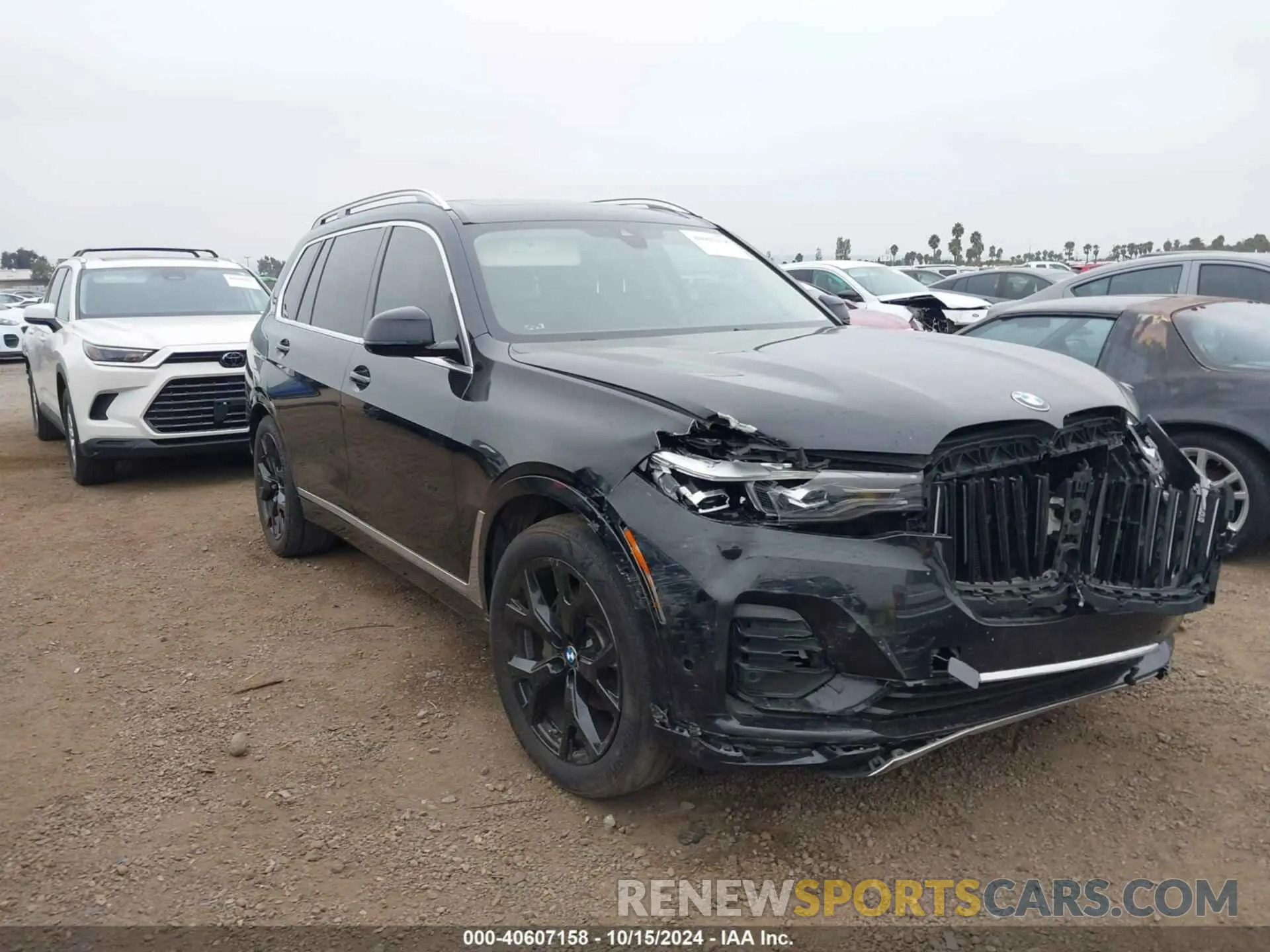 1 Photograph of a damaged car 5UXCW2C56KL085490 BMW X7 2019