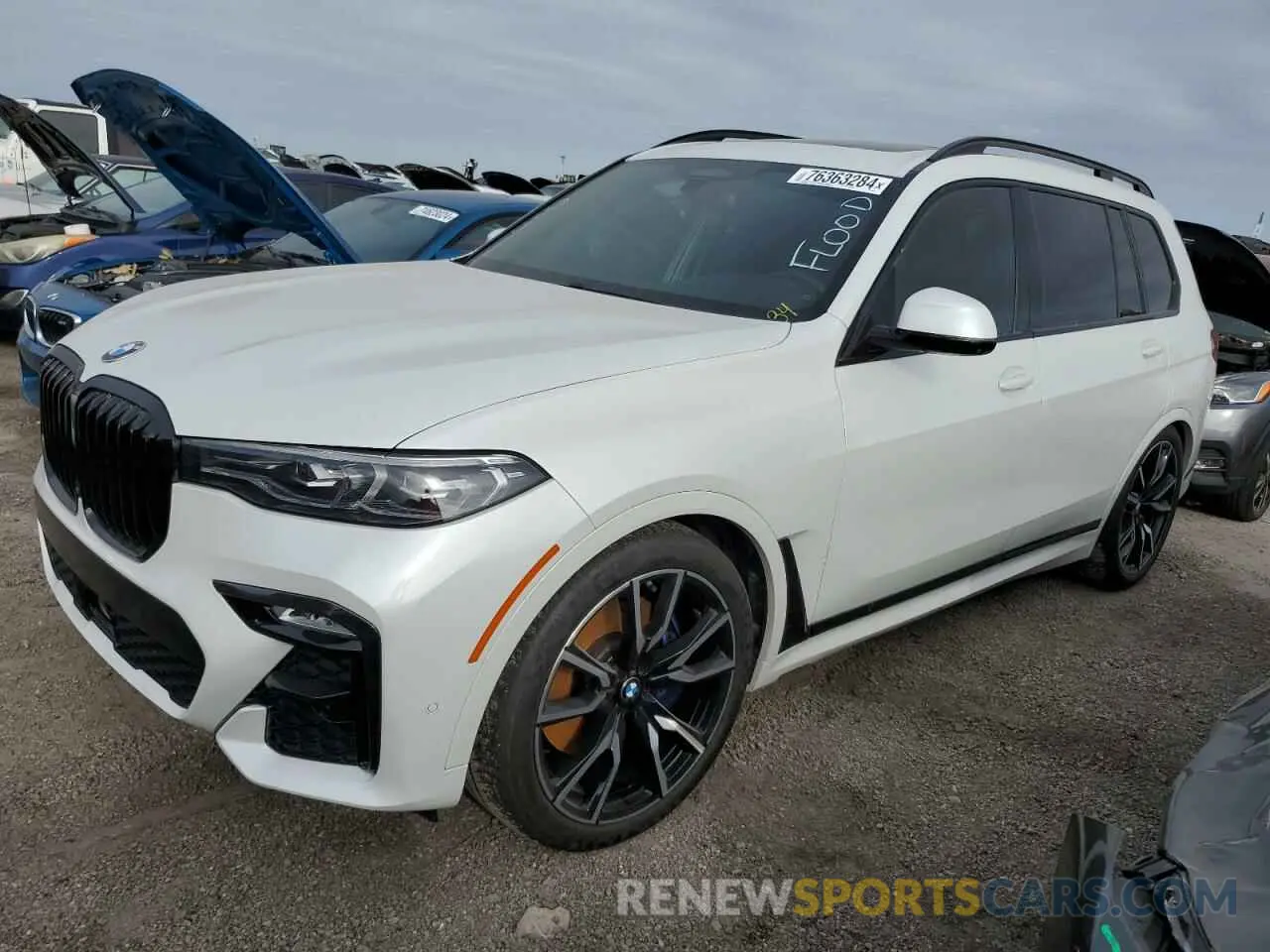 1 Photograph of a damaged car 5UXCW2C57KL085451 BMW X7 2019