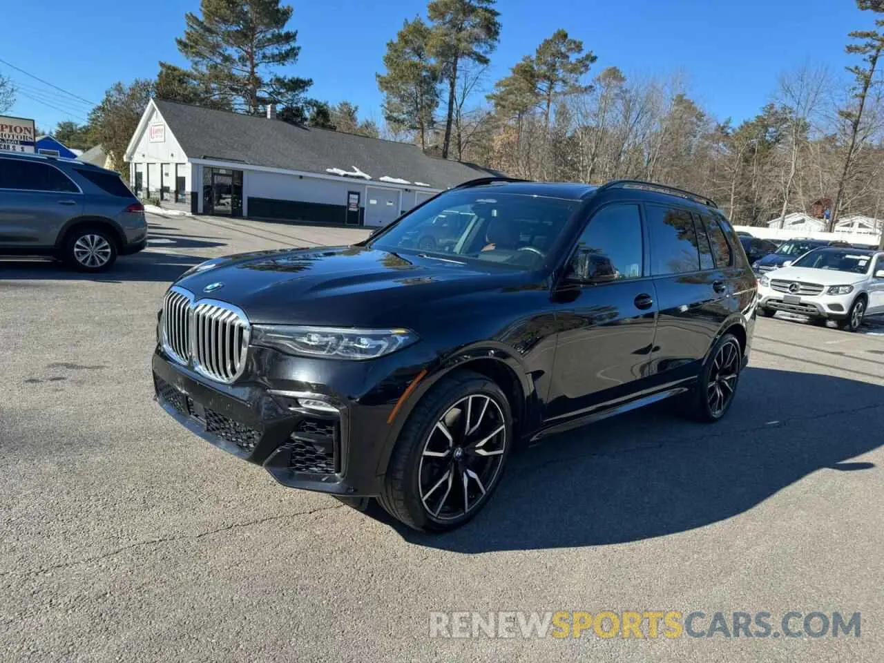 1 Photograph of a damaged car 5UXCX4C52KLB39539 BMW X7 2019