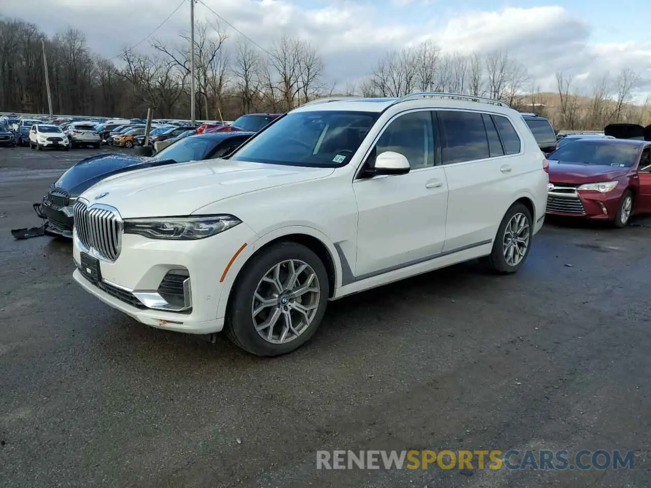 1 Фотография поврежденного автомобиля 5UXCW2C00L9B16433 BMW X7 2020