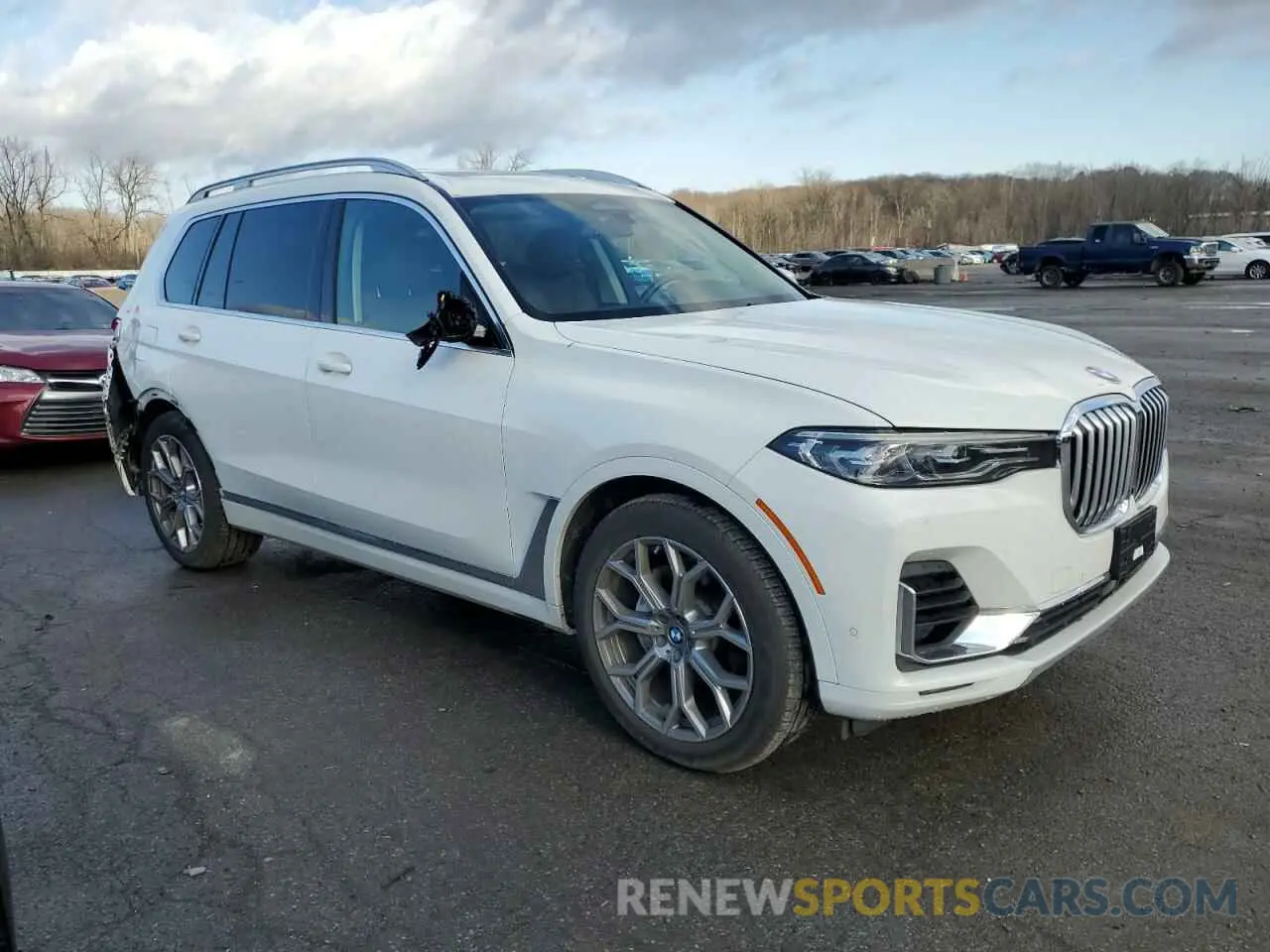 4 Фотография поврежденного автомобиля 5UXCW2C00L9B16433 BMW X7 2020