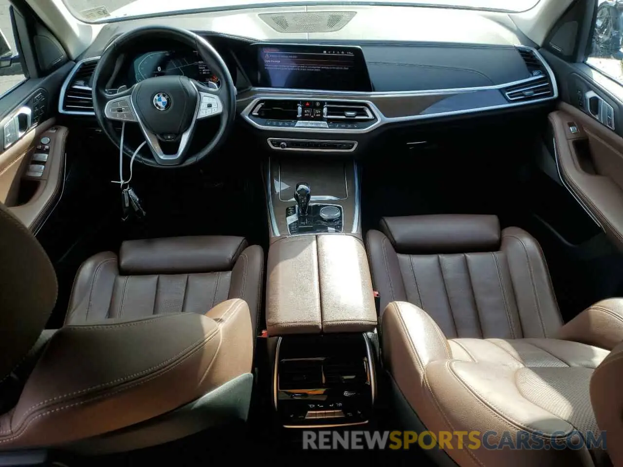 8 Фотография поврежденного автомобиля 5UXCW2C00L9B16433 BMW X7 2020