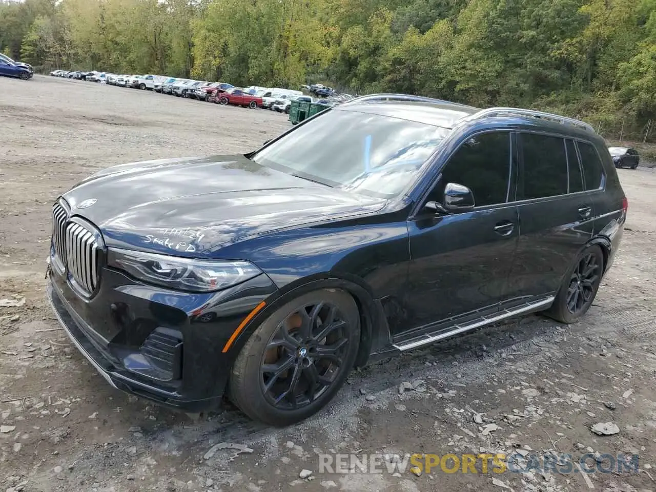 1 Photograph of a damaged car 5UXCW2C02L9B38286 BMW X7 2020