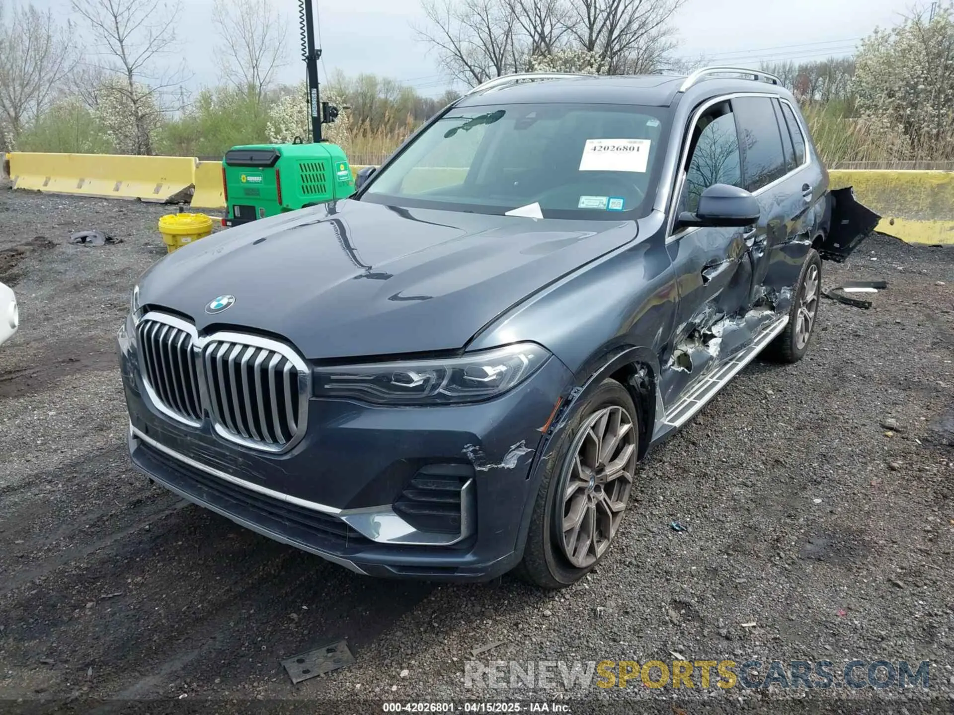 2 Фотография поврежденного автомобиля 5UXCW2C03L9B38605 BMW X7 2020
