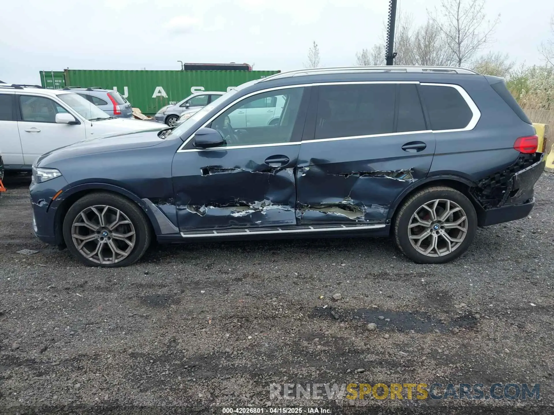 6 Фотография поврежденного автомобиля 5UXCW2C03L9B38605 BMW X7 2020