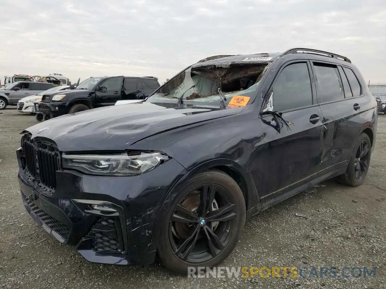 1 Фотография поврежденного автомобиля 5UXCW2C03L9B44405 BMW X7 2020