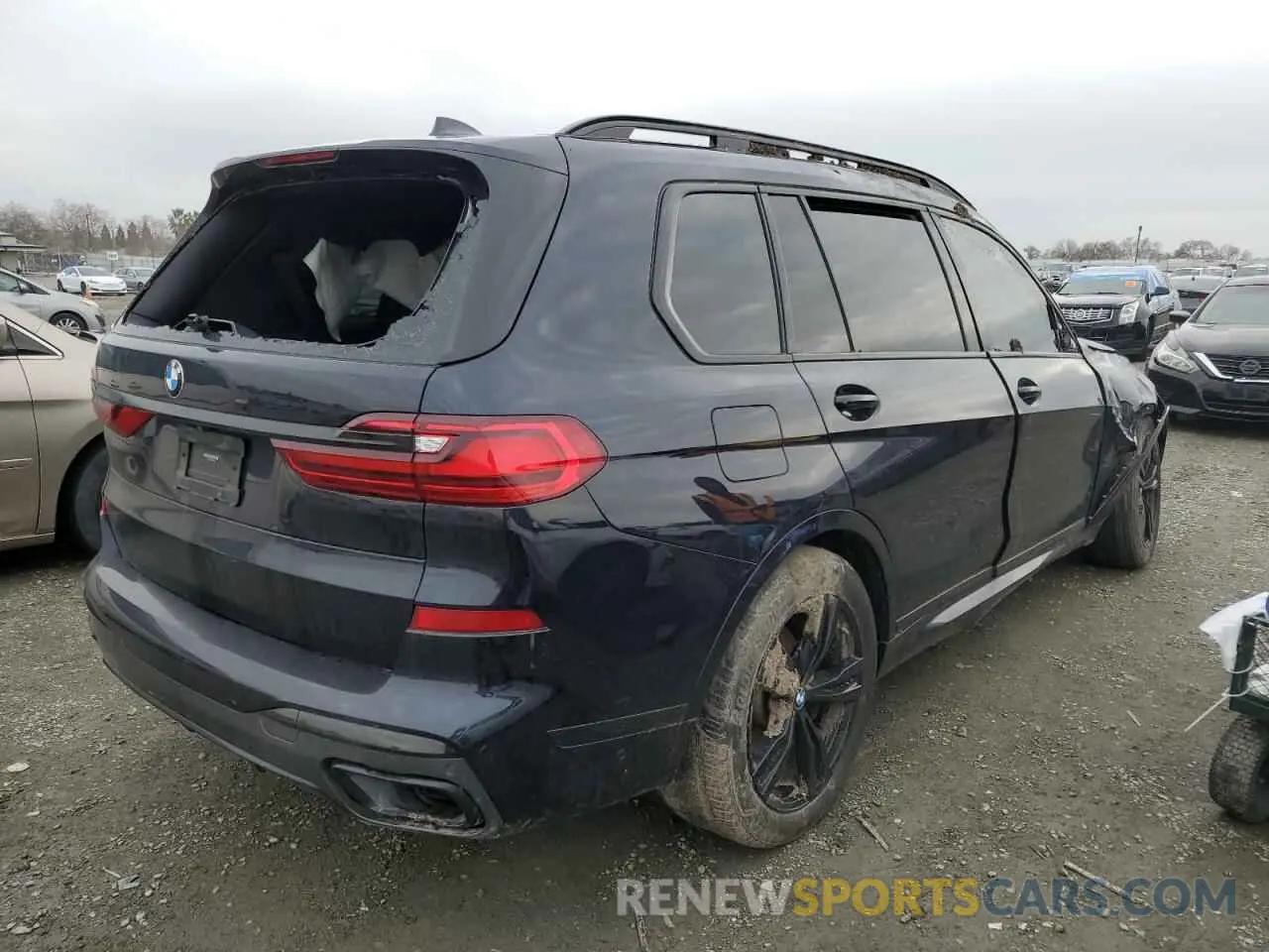 3 Фотография поврежденного автомобиля 5UXCW2C03L9B44405 BMW X7 2020