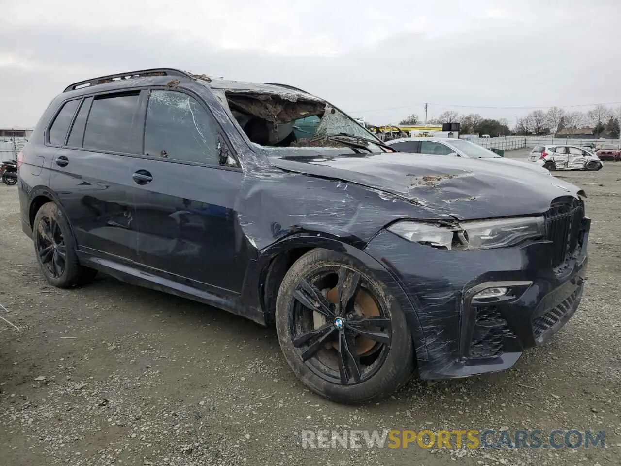 4 Фотография поврежденного автомобиля 5UXCW2C03L9B44405 BMW X7 2020