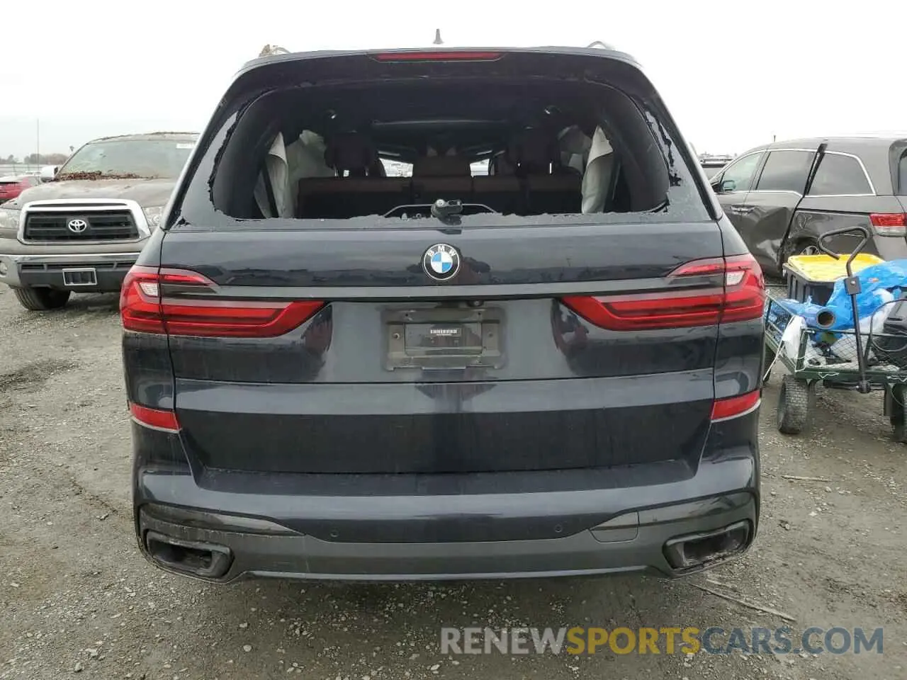 6 Фотография поврежденного автомобиля 5UXCW2C03L9B44405 BMW X7 2020