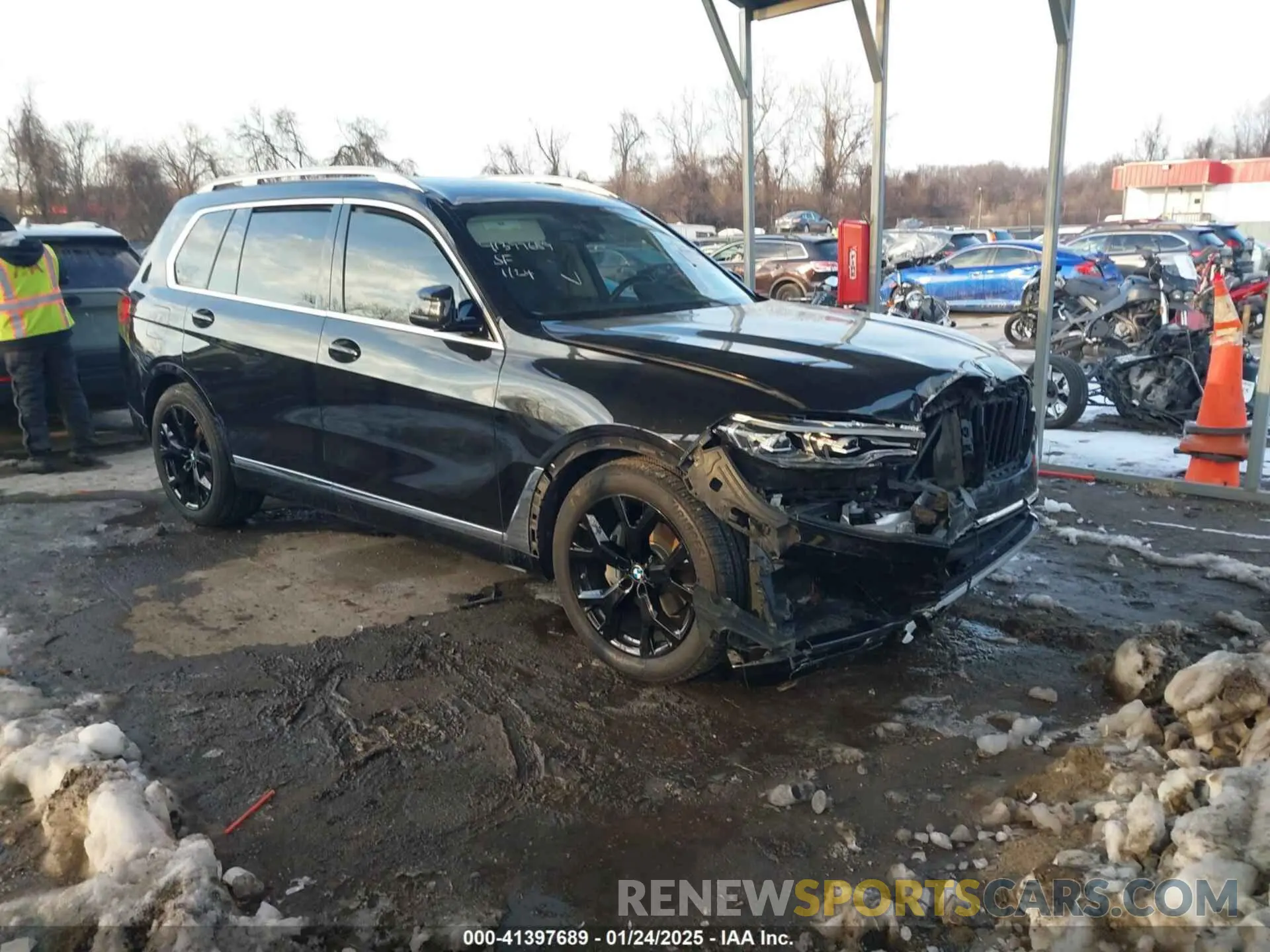 1 Фотография поврежденного автомобиля 5UXCW2C04L9B58734 BMW X7 2020