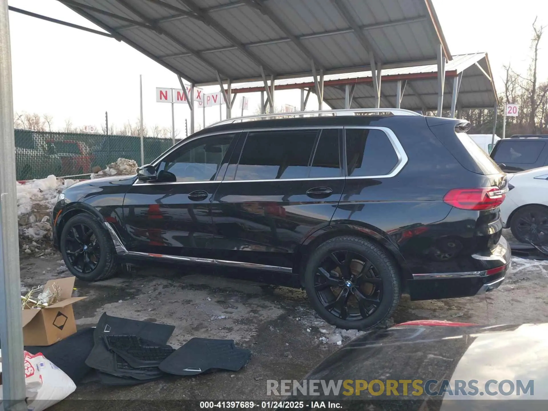 14 Фотография поврежденного автомобиля 5UXCW2C04L9B58734 BMW X7 2020