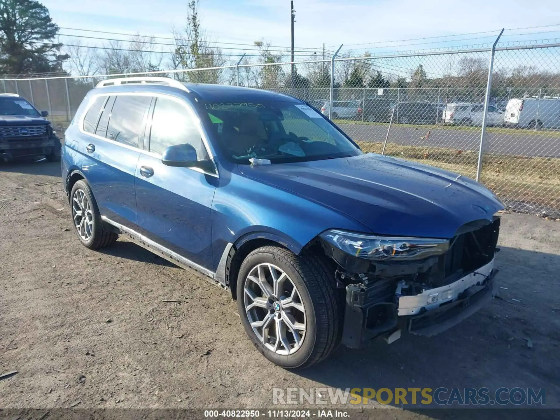 1 Photograph of a damaged car 5UXCW2C06L9C38374 BMW X7 2020