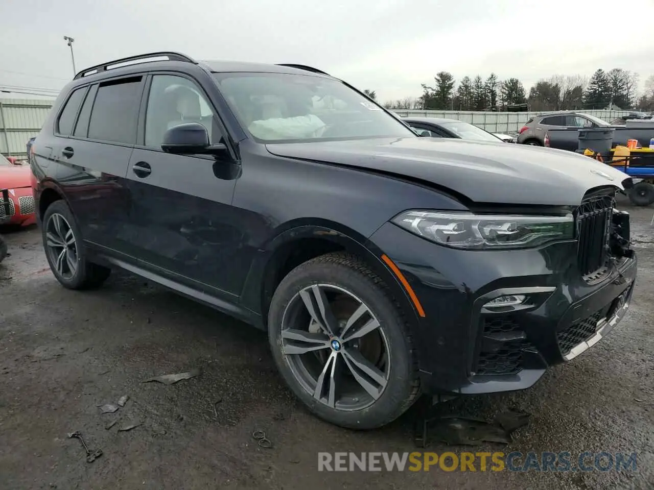 4 Фотография поврежденного автомобиля 5UXCW2C09L9B77747 BMW X7 2020