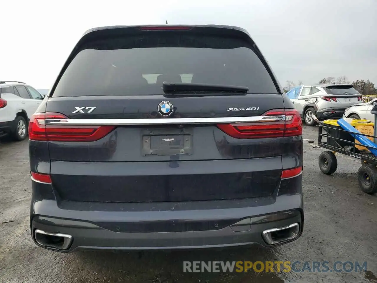 6 Фотография поврежденного автомобиля 5UXCW2C09L9B77747 BMW X7 2020