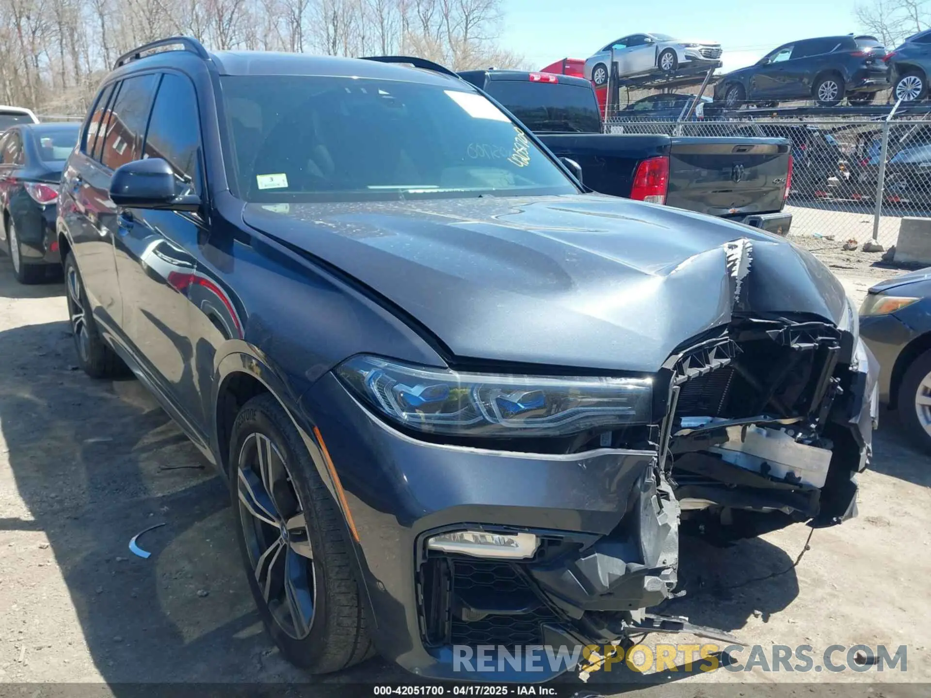 1 Photograph of a damaged car 5UXCX6C02L9B51785 BMW X7 2020