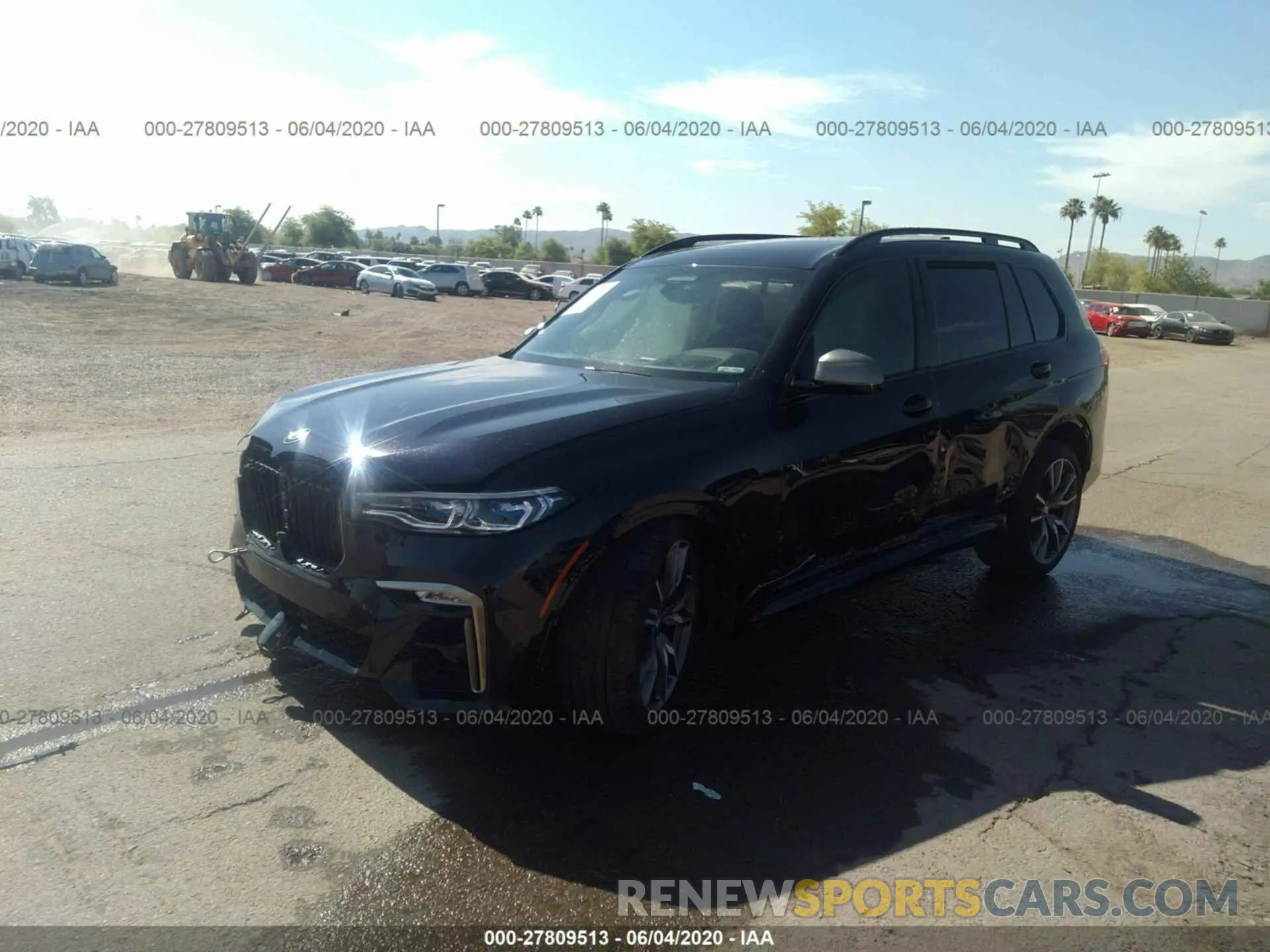 6 Photograph of a damaged car 5UXCX6C06L9****** BMW X7 2020