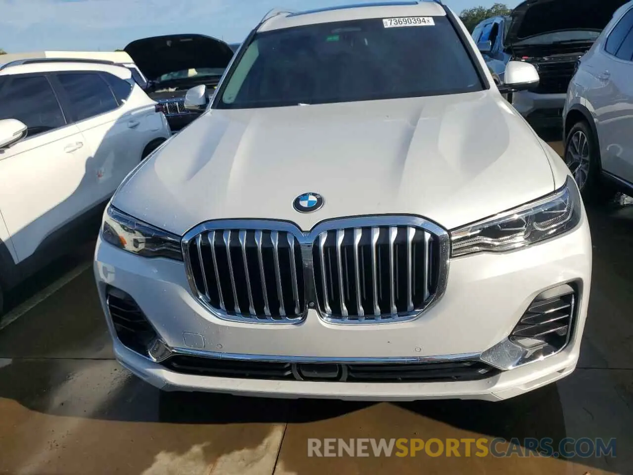 5 Фотография поврежденного автомобиля 5UXCW2C00M9E40192 BMW X7 2021