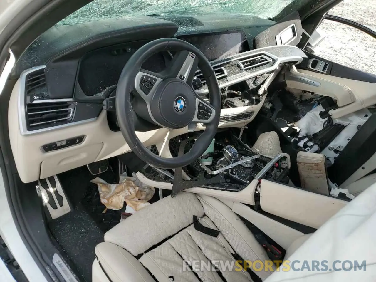 8 Фотография поврежденного автомобиля 5UXCW2C00M9G95361 BMW X7 2021