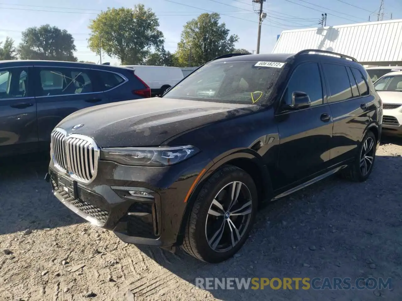 2 Фотография поврежденного автомобиля 5UXCW2C02M9E55339 BMW X7 2021