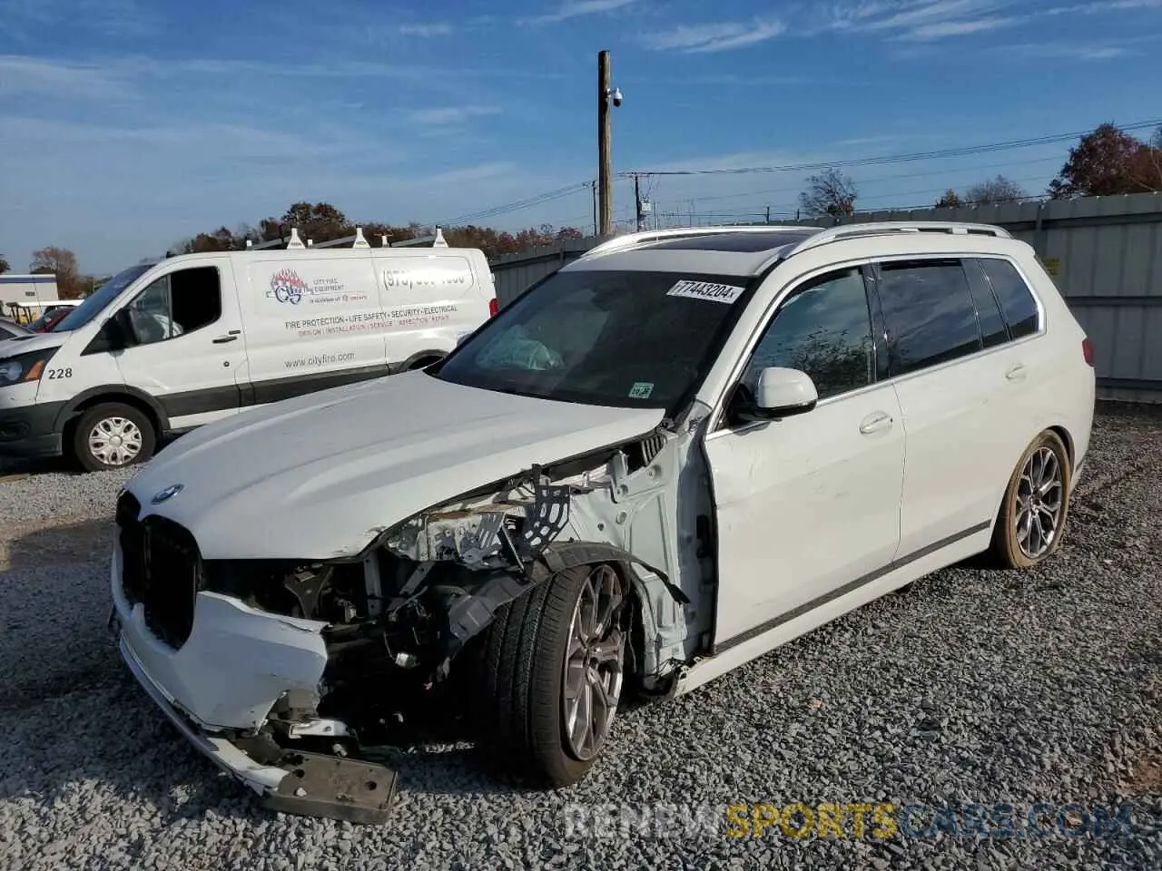 1 Фотография поврежденного автомобиля 5UXCW2C02M9E80080 BMW X7 2021