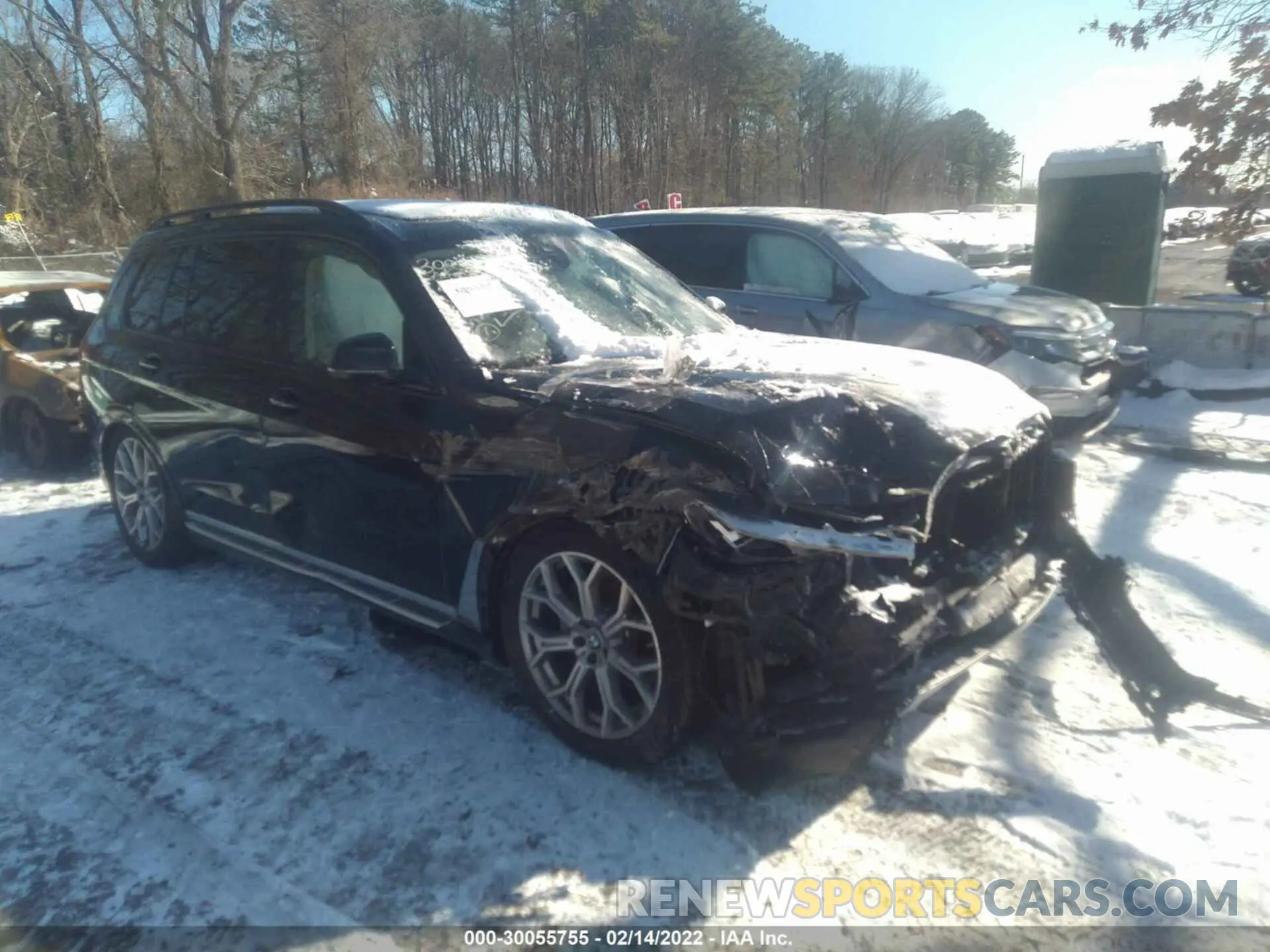 1 Photograph of a damaged car 5UXCW2C05M9F69142 BMW X7 2021