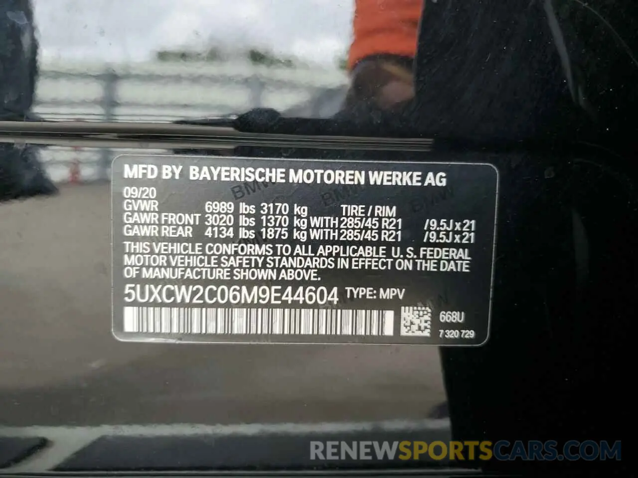 13 Фотография поврежденного автомобиля 5UXCW2C06M9E44604 BMW X7 2021